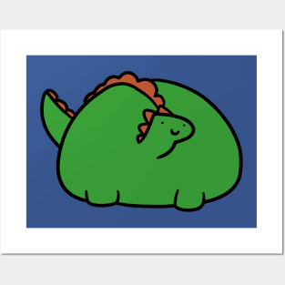 Dinosaur Blob Posters and Art